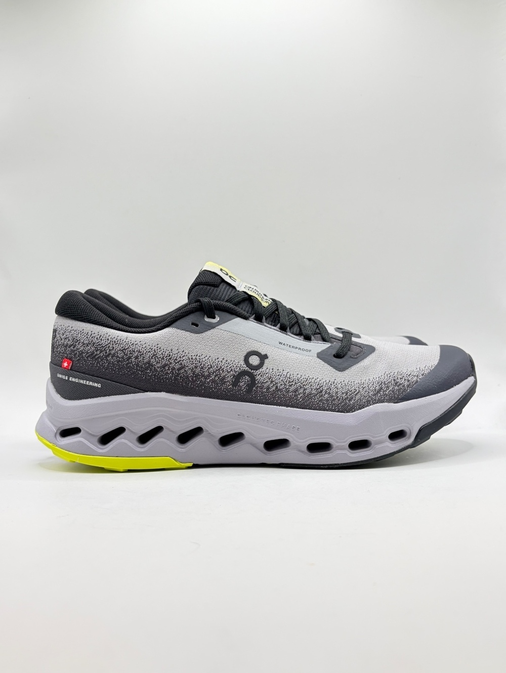 On Cloudsurfer Trail 2 Waterproof Black Lilac Women’s 10 NIB